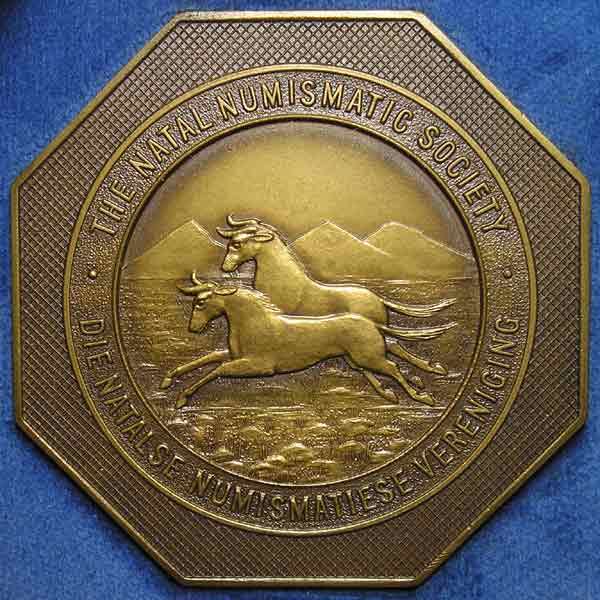 S.A. Numismatic Convention 1976 Durban Medal in Original Case