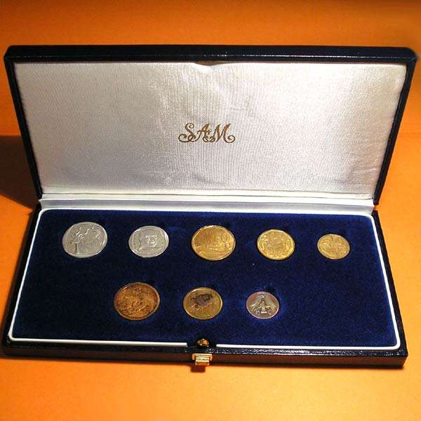1990 Proof Set - PW Botha