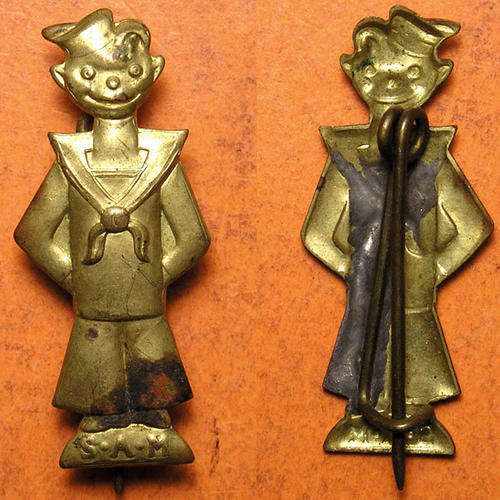 Sailor S.A.M. Badge from the Second World War