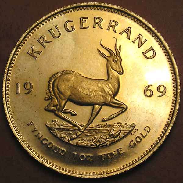 1969 Krugerrand Full 1oz Gold * PROOF? *