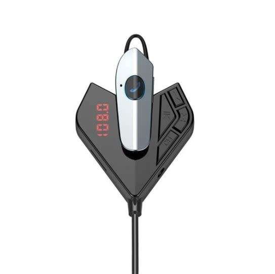 V11 Bluetooth Handsfree Earphone with Car Charger and Car MP3 Player x 2