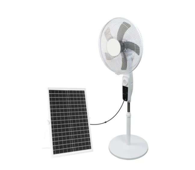 16` Solar Rechargeable AC/DC Fan - ECCO
