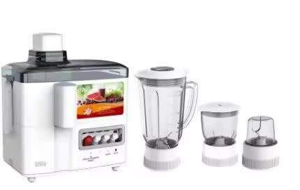 WINNING STAR 4 In 1 Mixer 400w Orange Juicer ST-5370-L Stainless Steel 2 Knife Orange Juicer