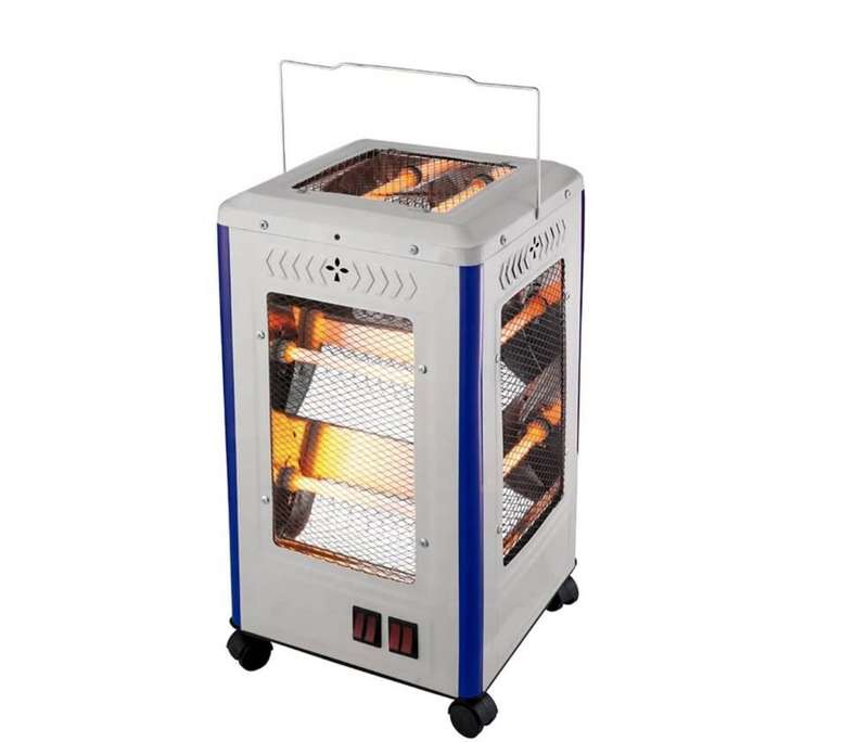 5-Sided Electric Quartz Heater (10 Bars)