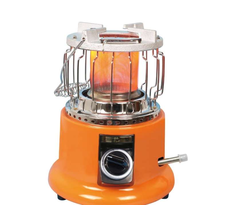 2-in-1 Gas Heater and Stove