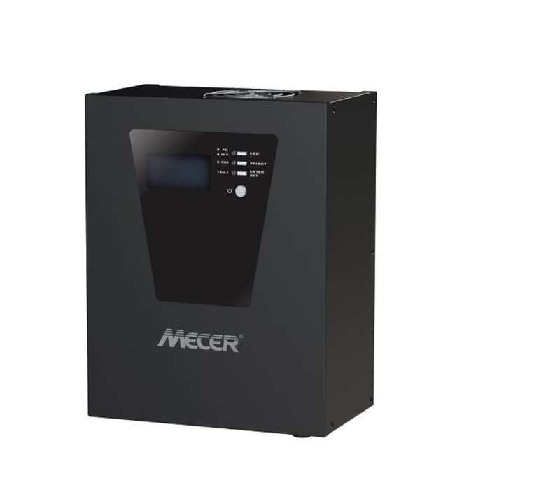 Mecer 1200VA, 1000W, 12V DC-AC Inverter with LCD Display, Lead Acid / Lithium Battery Compatable and