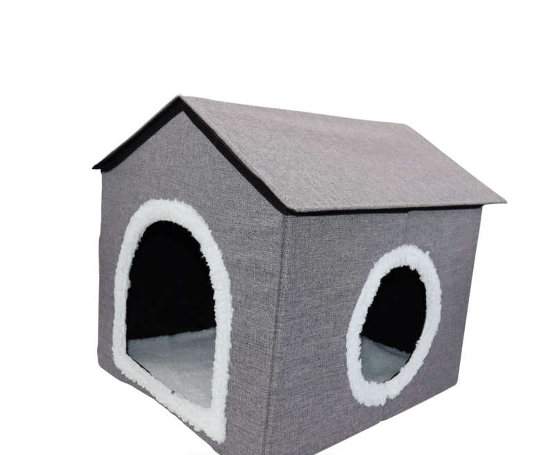 Indoor House-Shaped Pet Bed