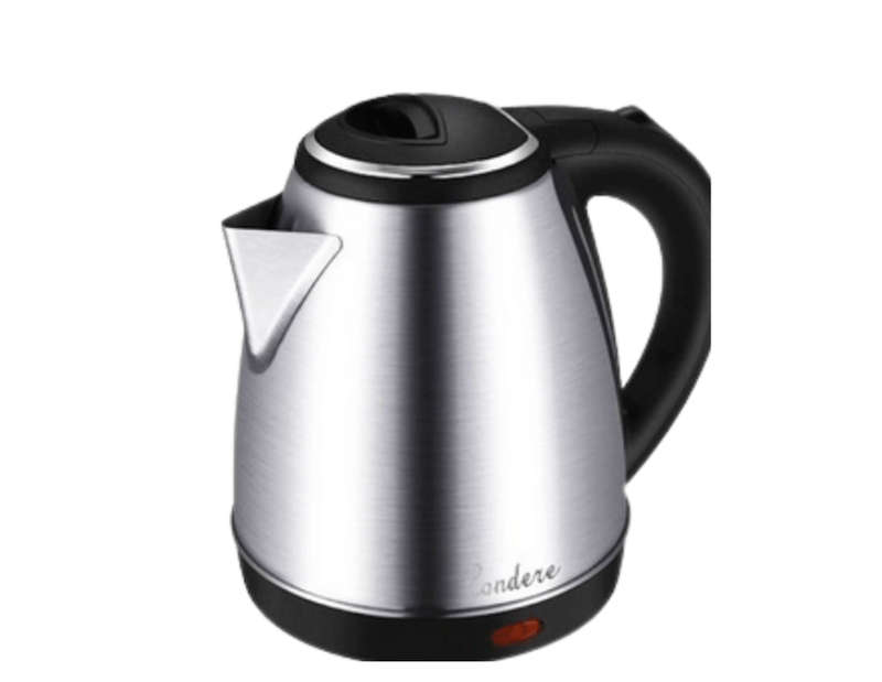 Condere 2 Litre Cordless Electric Kettle - Stainless Steel