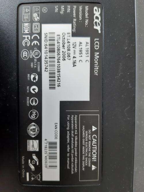 i5 PC + Acer LCD