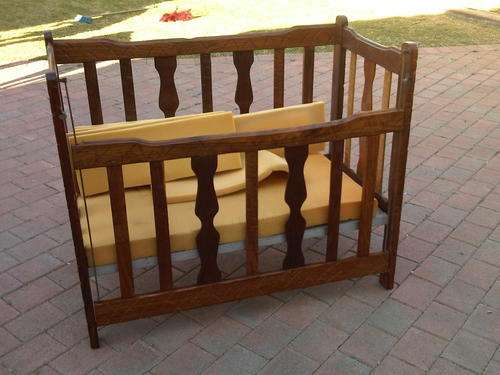 Wooden Baby Cot