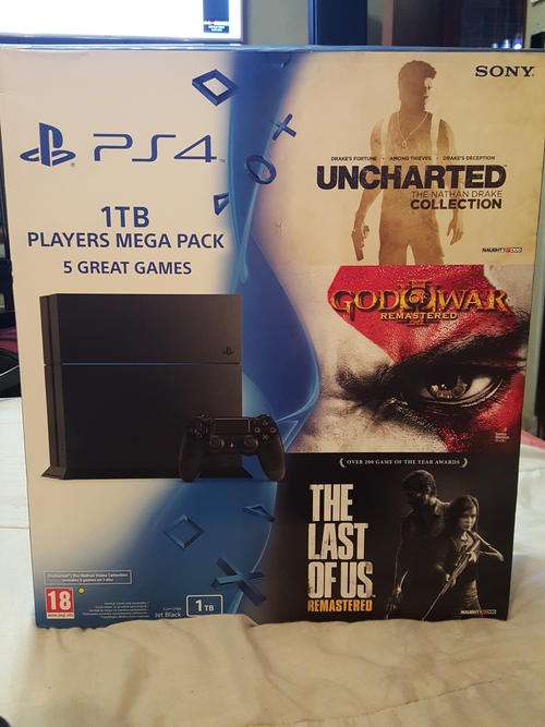 Brand New 1TB PS4  Players Mega Pack Bundle