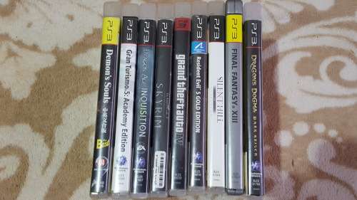 9- Ps3 games Bid for he whole lot