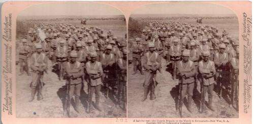 Boer war stereo view/photograph by Underwood & Underwood