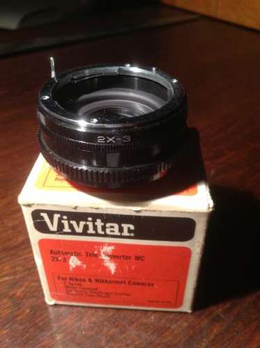 Vivitar Automatic Tele converter lens for Nikon/Nikkormat