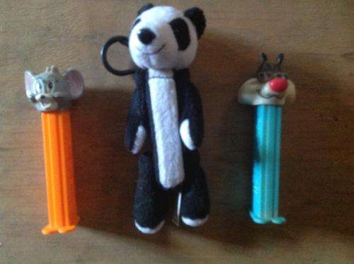 Pez (x3) - yes, the Panda in the middle is also a Pez