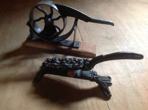 Antique cork press (2 different models) - price for both
