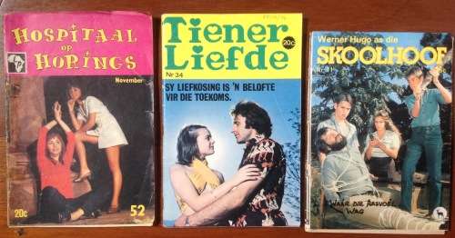 Photo-story / Fotoverhaal (1970/80). Well read booklets.