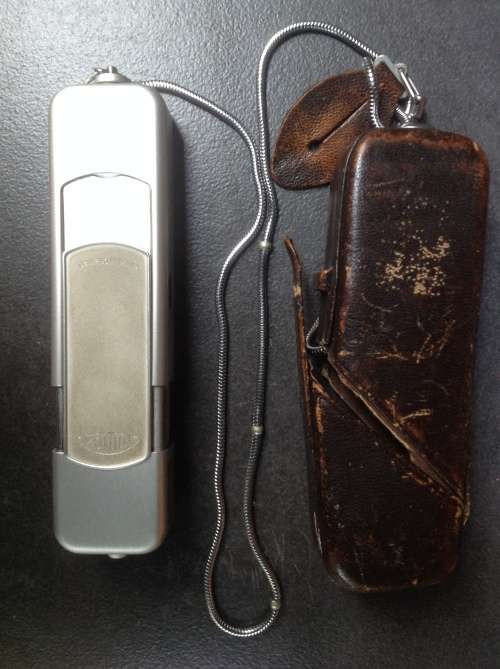 Rare - German made crome spy / subminiature Minox B camera - (1950/70s)