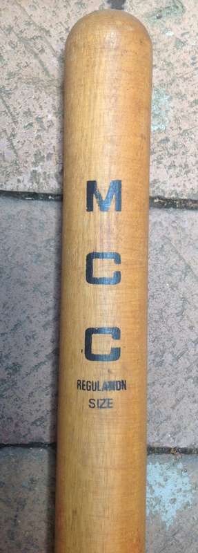 Complete Vintage set of MCC cricket wickets and bails - for the collector