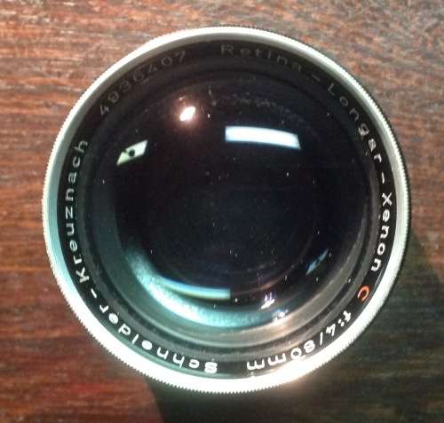 Retina telephoto lens (C type). Retina-Longar-Xenon f4/80mm