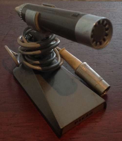 Small vintage  Piezo microphone