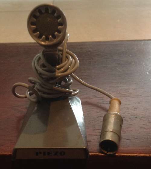 Small vintage  Piezo microphone