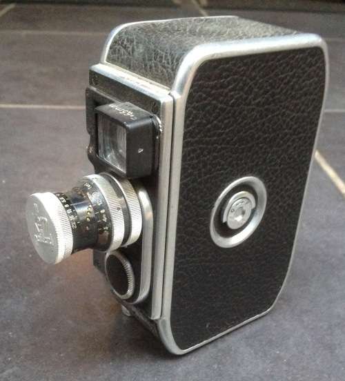 Paillard`s Bolex 2 lens turret movie camera (B8 - 1954)