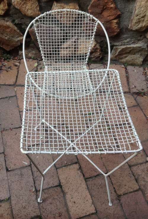 Vintage Children`s wire mesh garden set - Only one chair - Collection in Roodepoort only