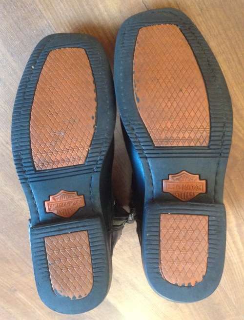 Genuine Harley Davidson female leather boots - size 4/5