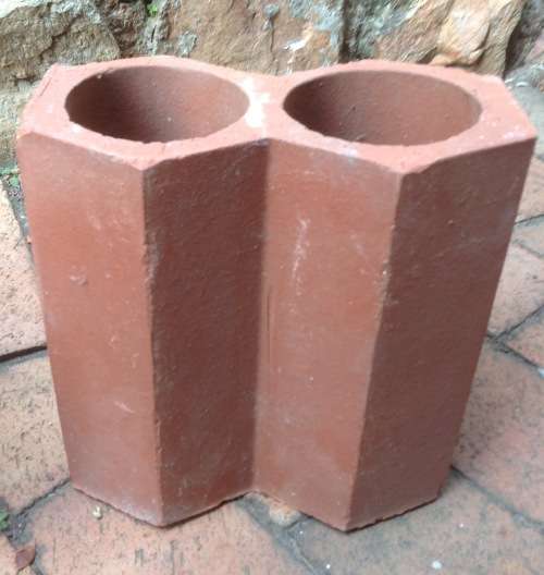 Terra-cotta wine cellar bricks (each holds two bottles) - 100 bricks (bid per brick)
