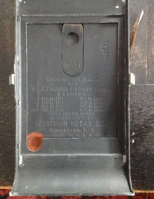 Example of type of camera used during Anglo-Boer war - Kodak