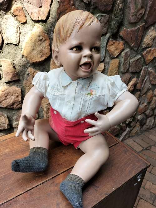 Vintage baby mannequin - very good condition