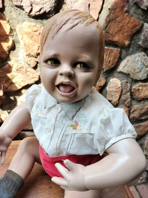 Vintage baby mannequin - very good condition