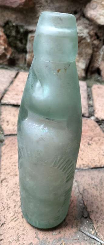Vintage King Williamstown bottle (with marble)