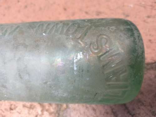 Vintage King Williamstown bottle (with marble)