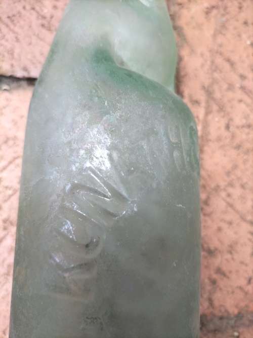 Vintage King Williamstown bottle (with marble)