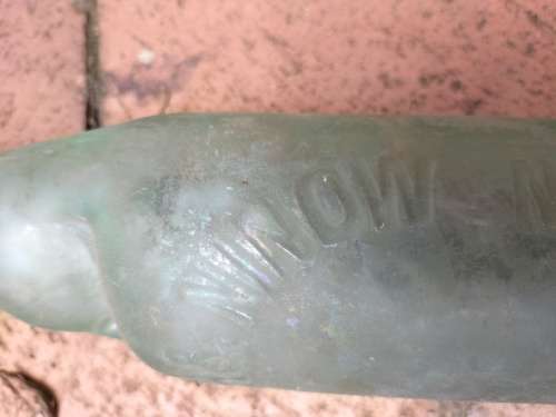 Vintage King Williamstown bottle (with marble)