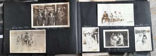 Vintage photo album (between 1919 and 1930s)