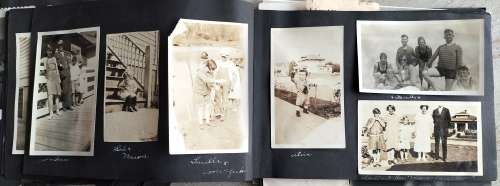 Vintage photo album (between 1919 and 1930s)