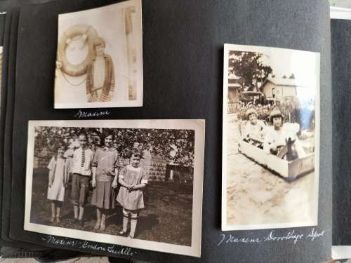Vintage photo album (between 1919 and 1930s)