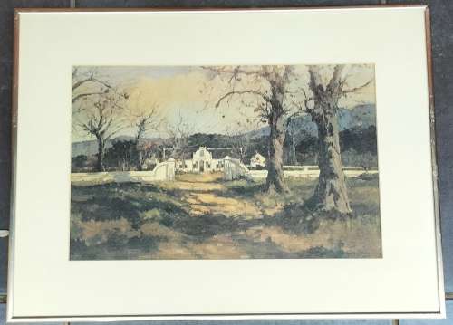 Cape Dutch houses - Beautiful prints (x2)