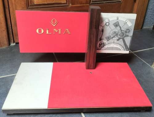 Vintage Olma watch shop display/stand
