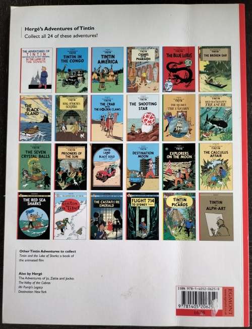 Tintin - Prisoners of the sun (soft cover)