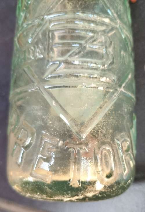 Ziman Bros - Vintage Pretoria glass bottle