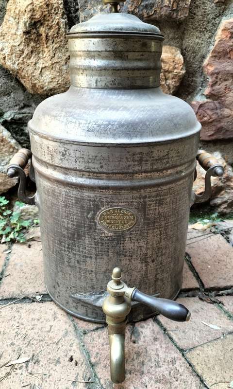 Vintage Samovar/Urn - Tin - made in Port Elizabeth