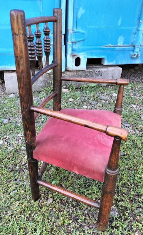 Antique child chair