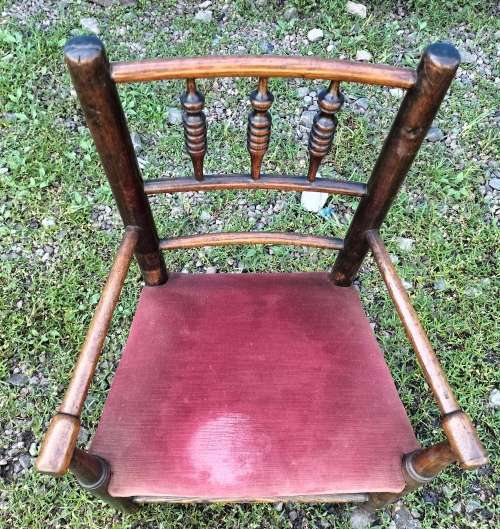 Antique child chair