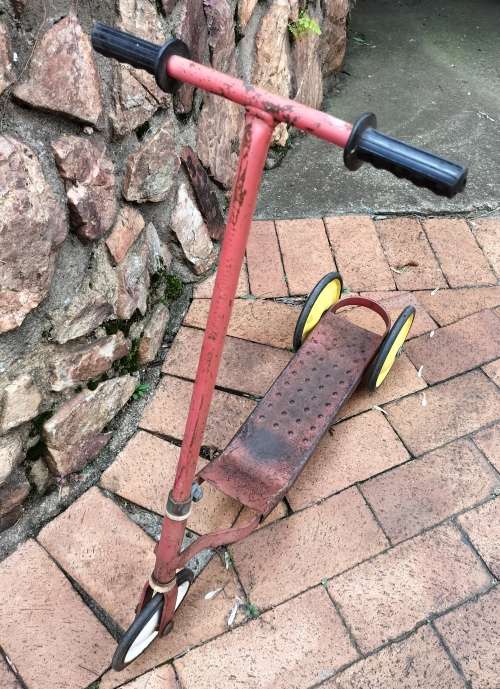 Vintage Scooter (skopfiets)