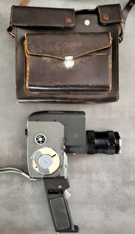 Vintage Canon movie camera