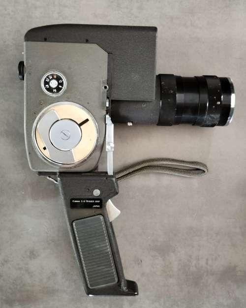 Vintage Canon movie camera